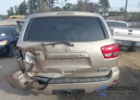 2008 Toyota Sequoia Sr5 5.7L V8 из США, поврежденный, VIN 5TDBY64A38S014474